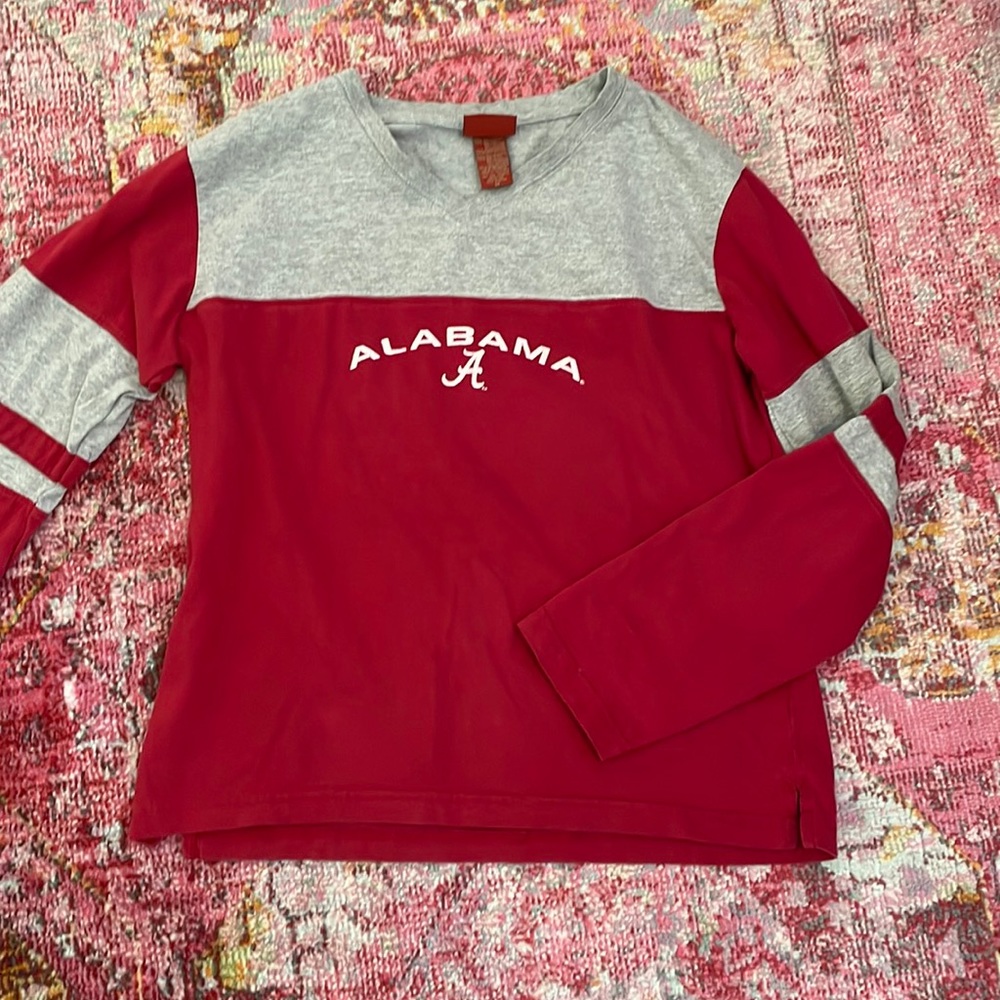 Alabama long sleeve v-neck tshirt